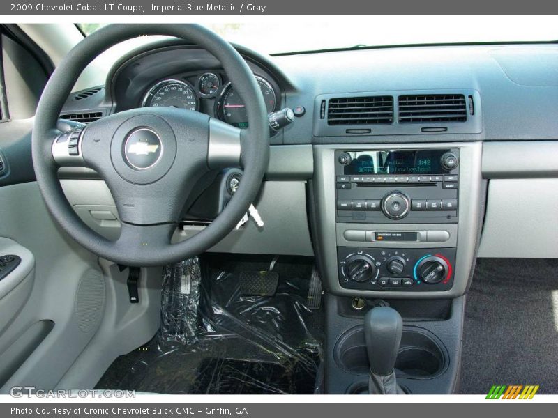 Imperial Blue Metallic / Gray 2009 Chevrolet Cobalt LT Coupe