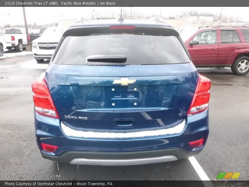 Pacific Blue Metallic / Jet Black 2019 Chevrolet Trax LT AWD