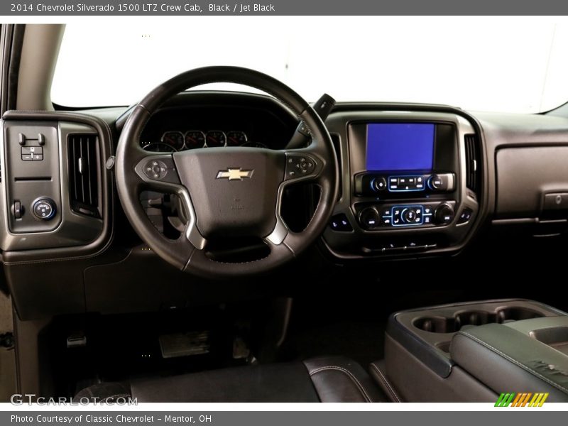 Black / Jet Black 2014 Chevrolet Silverado 1500 LTZ Crew Cab