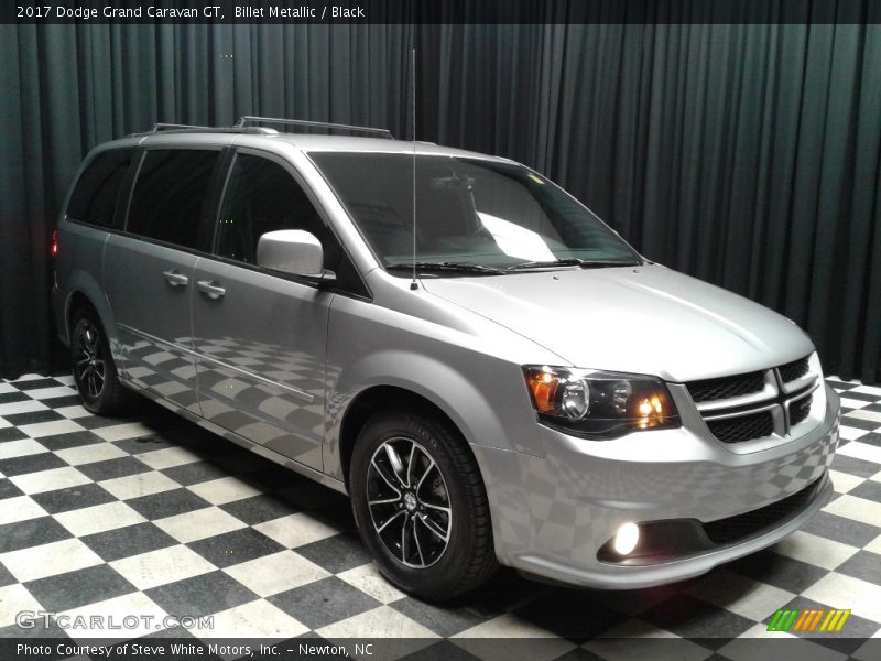 Billet Metallic / Black 2017 Dodge Grand Caravan GT