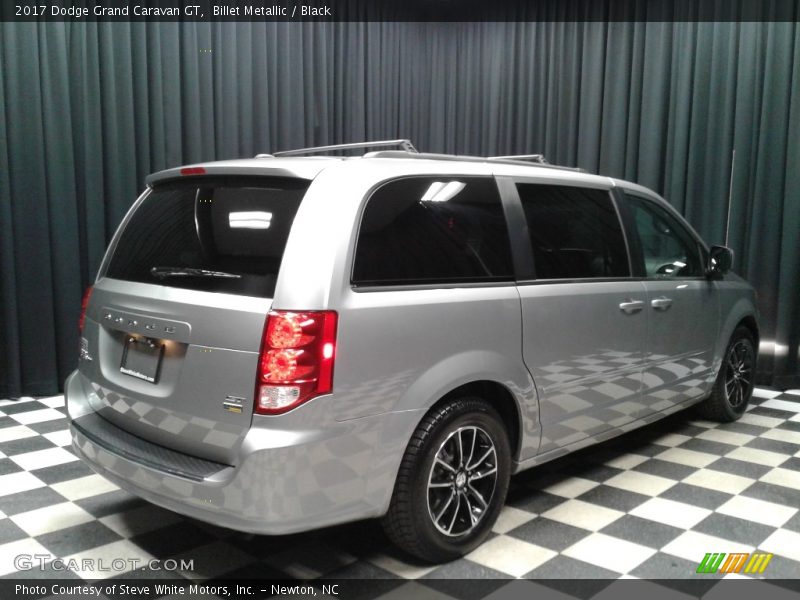 Billet Metallic / Black 2017 Dodge Grand Caravan GT