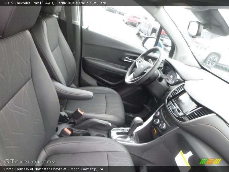 Pacific Blue Metallic / Jet Black 2019 Chevrolet Trax LT AWD