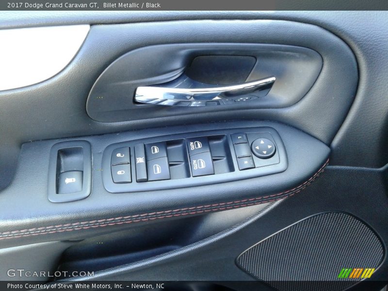 Billet Metallic / Black 2017 Dodge Grand Caravan GT