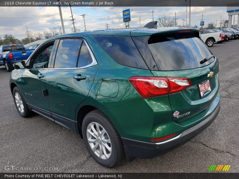 Ivy Green Metallic / Jet Black 2019 Chevrolet Equinox LT AWD