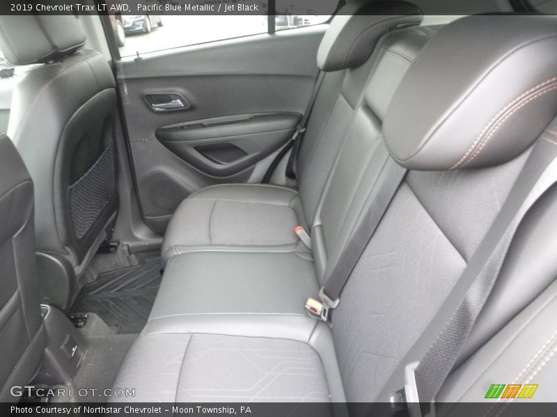 Pacific Blue Metallic / Jet Black 2019 Chevrolet Trax LT AWD