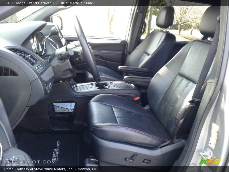 Billet Metallic / Black 2017 Dodge Grand Caravan GT