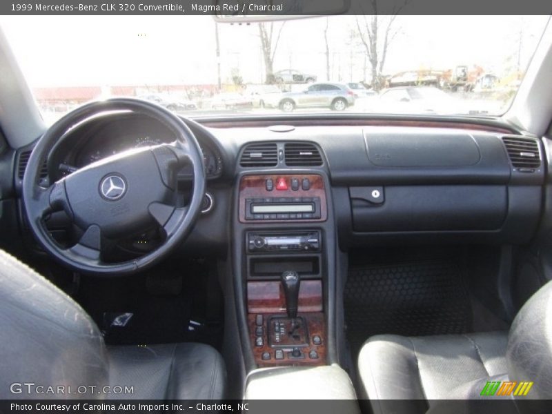Magma Red / Charcoal 1999 Mercedes-Benz CLK 320 Convertible
