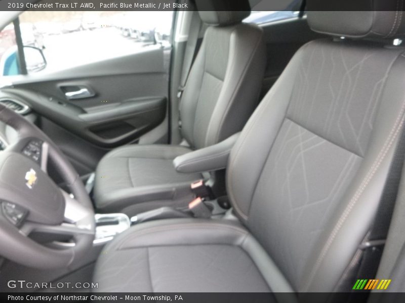 Pacific Blue Metallic / Jet Black 2019 Chevrolet Trax LT AWD