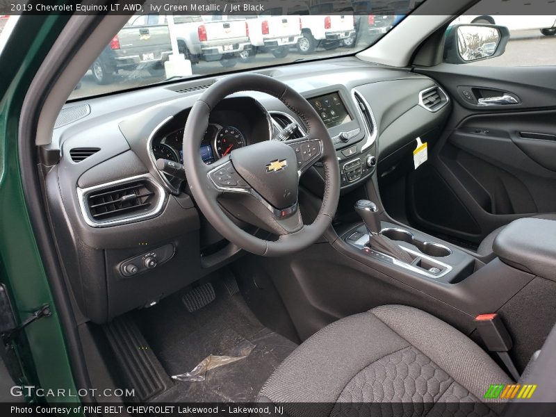 Ivy Green Metallic / Jet Black 2019 Chevrolet Equinox LT AWD