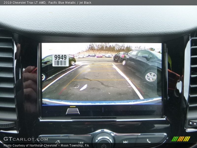 Pacific Blue Metallic / Jet Black 2019 Chevrolet Trax LT AWD