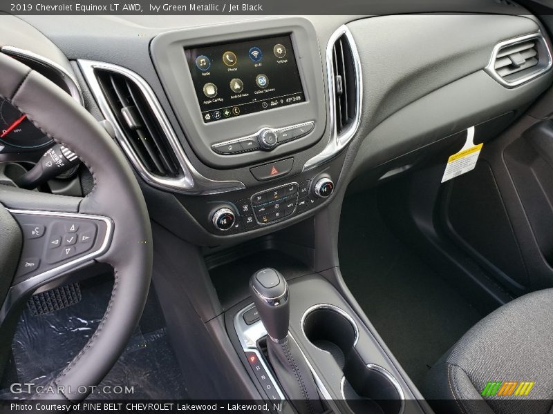 Ivy Green Metallic / Jet Black 2019 Chevrolet Equinox LT AWD