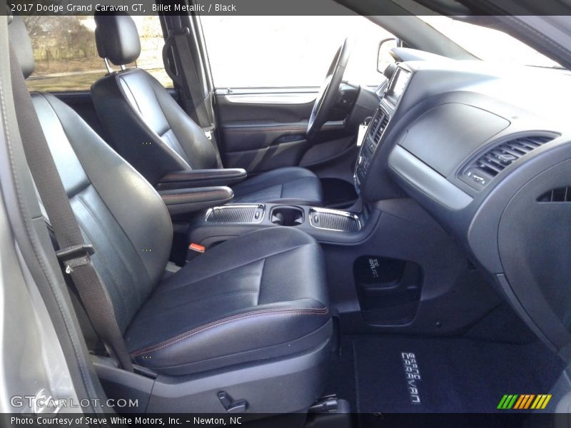 Billet Metallic / Black 2017 Dodge Grand Caravan GT