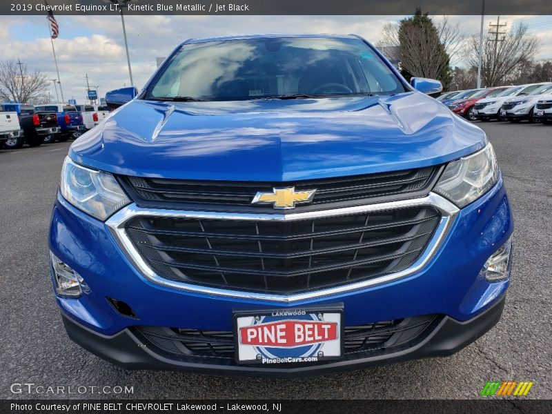 Kinetic Blue Metallic / Jet Black 2019 Chevrolet Equinox LT