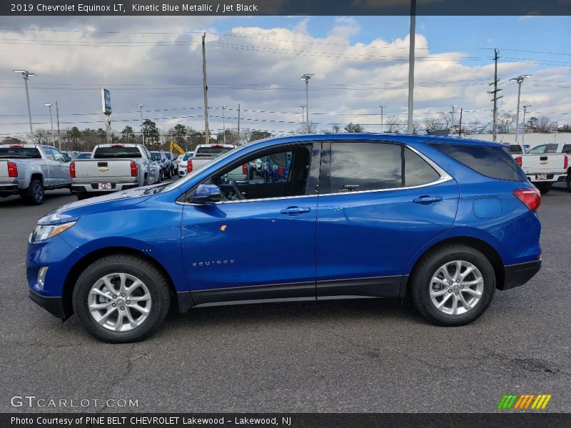 Kinetic Blue Metallic / Jet Black 2019 Chevrolet Equinox LT