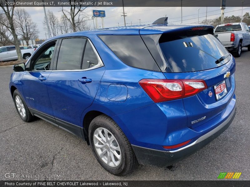 Kinetic Blue Metallic / Jet Black 2019 Chevrolet Equinox LT