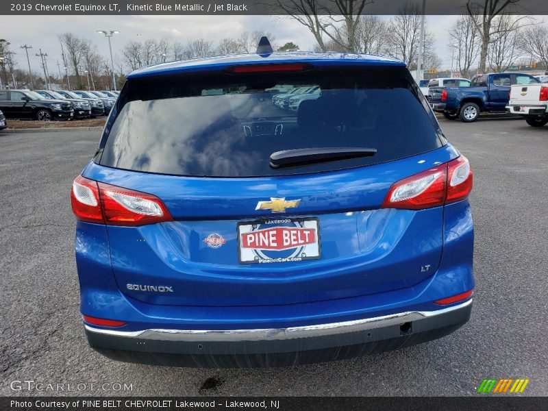 Kinetic Blue Metallic / Jet Black 2019 Chevrolet Equinox LT