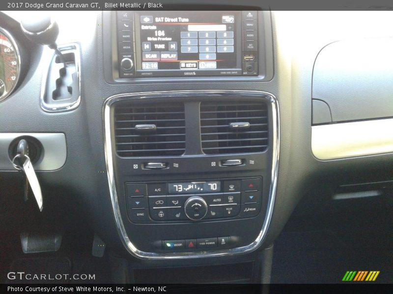 Billet Metallic / Black 2017 Dodge Grand Caravan GT