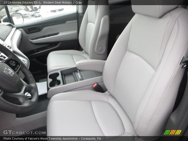 Modern Steel Metallic / Gray 2019 Honda Odyssey EX-L
