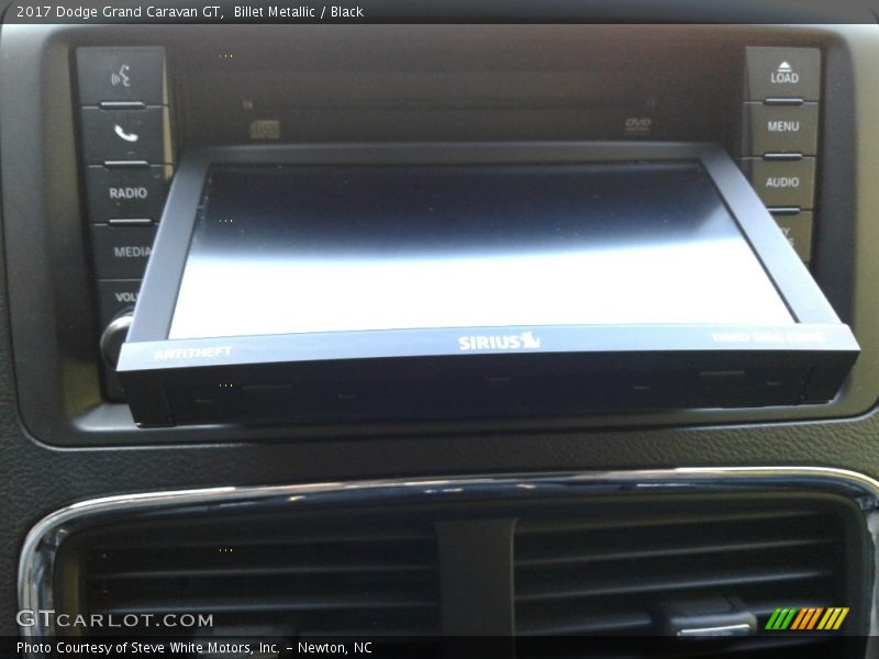 Billet Metallic / Black 2017 Dodge Grand Caravan GT