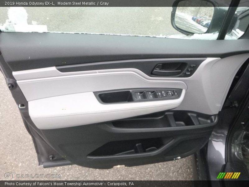 Modern Steel Metallic / Gray 2019 Honda Odyssey EX-L