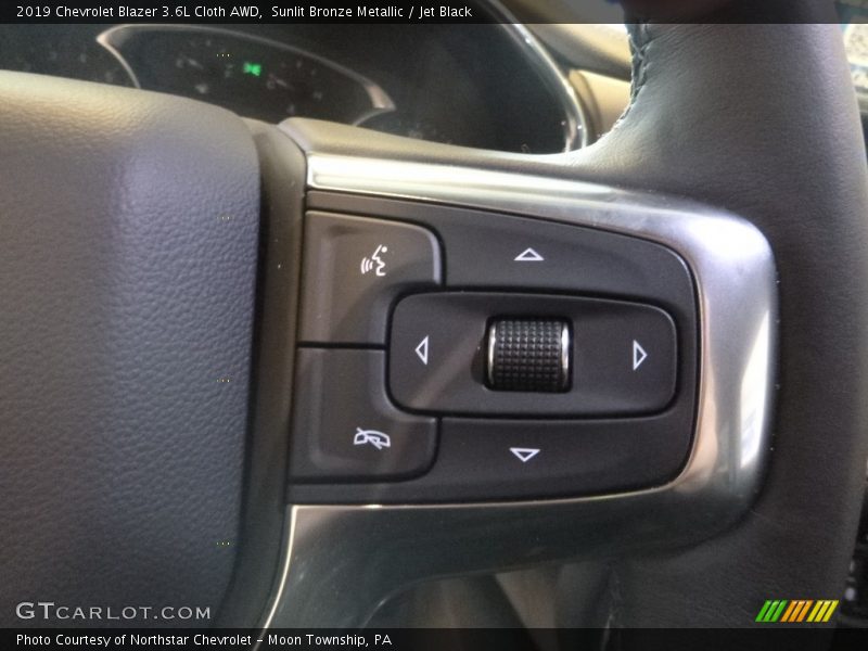 Sunlit Bronze Metallic / Jet Black 2019 Chevrolet Blazer 3.6L Cloth AWD