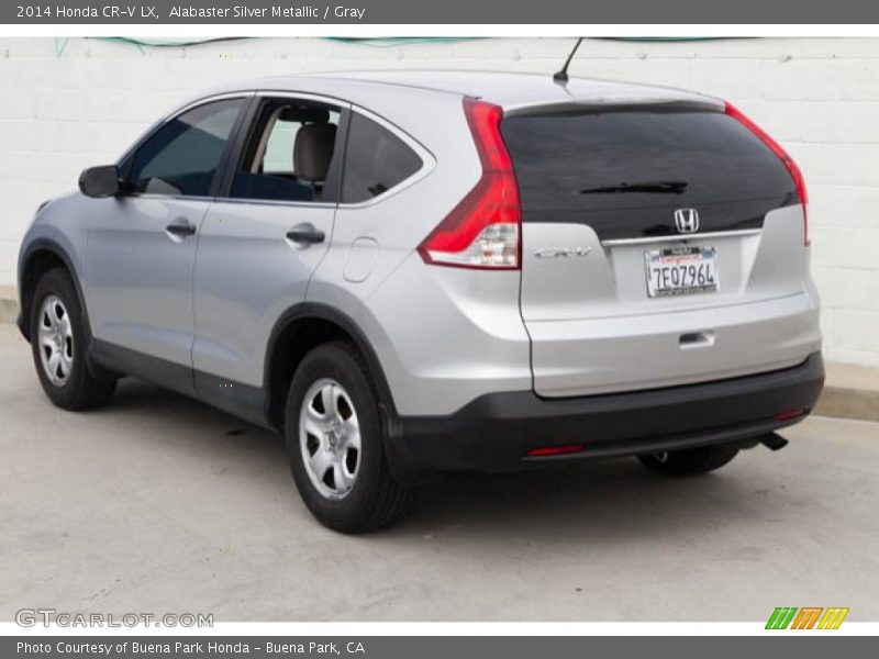 Alabaster Silver Metallic / Gray 2014 Honda CR-V LX