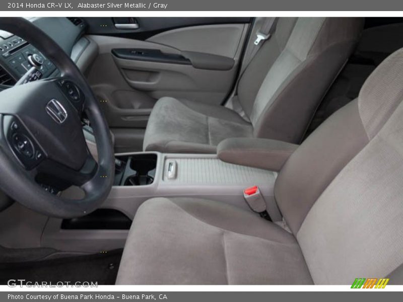 Alabaster Silver Metallic / Gray 2014 Honda CR-V LX