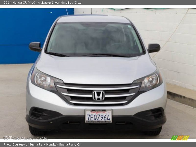 Alabaster Silver Metallic / Gray 2014 Honda CR-V LX