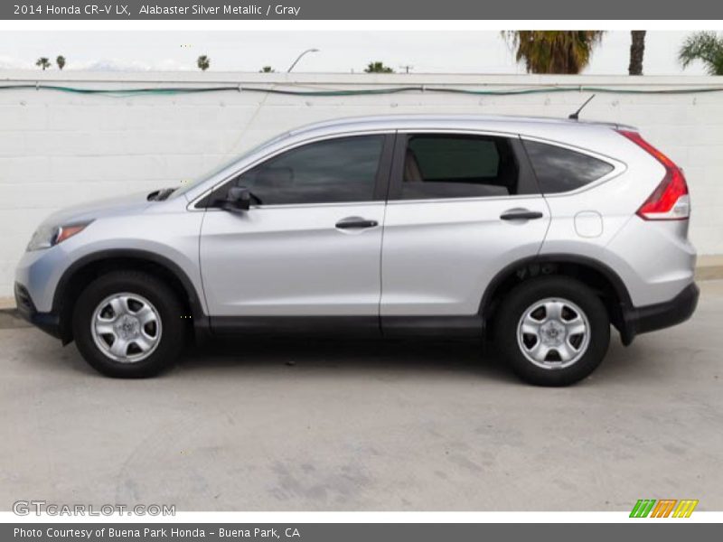 Alabaster Silver Metallic / Gray 2014 Honda CR-V LX