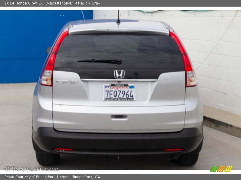 Alabaster Silver Metallic / Gray 2014 Honda CR-V LX