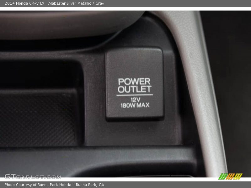 Alabaster Silver Metallic / Gray 2014 Honda CR-V LX
