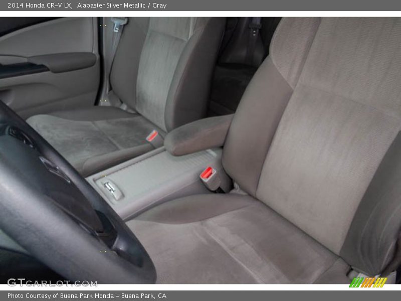 Alabaster Silver Metallic / Gray 2014 Honda CR-V LX