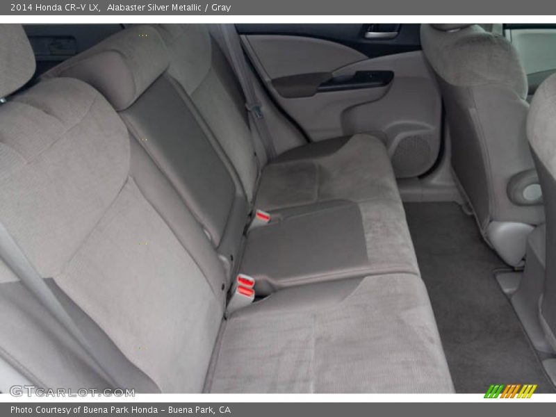 Alabaster Silver Metallic / Gray 2014 Honda CR-V LX