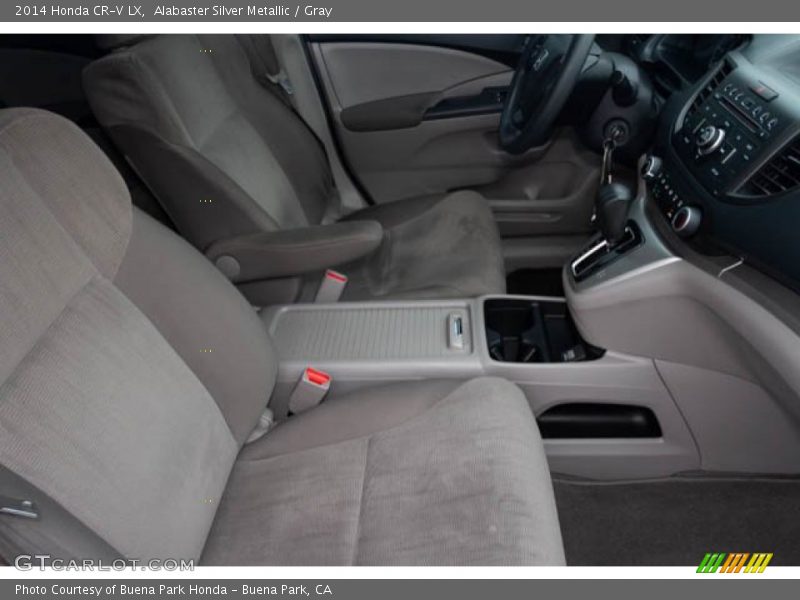 Alabaster Silver Metallic / Gray 2014 Honda CR-V LX