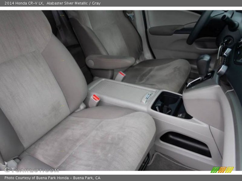 Alabaster Silver Metallic / Gray 2014 Honda CR-V LX