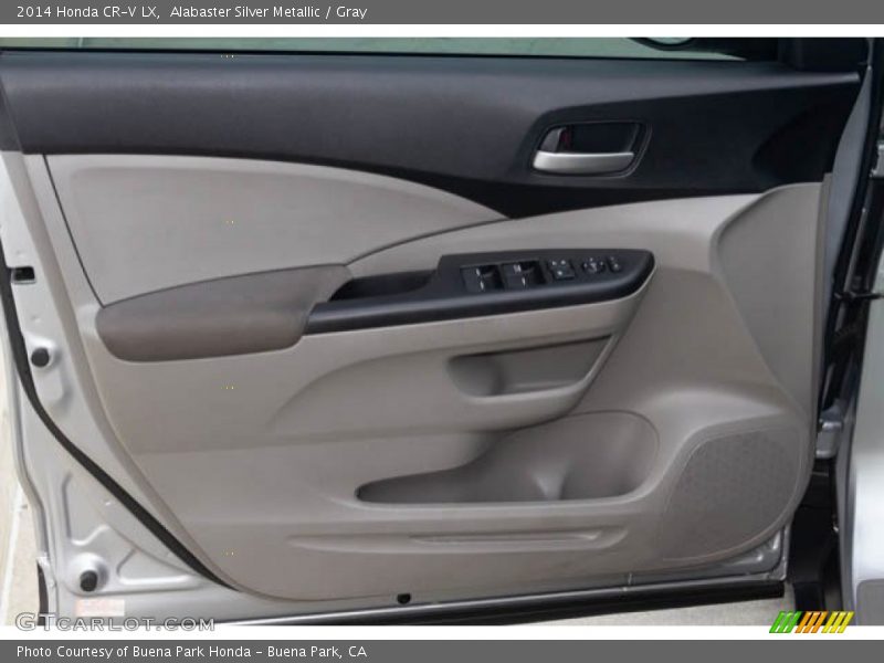 Alabaster Silver Metallic / Gray 2014 Honda CR-V LX