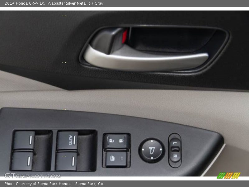 Alabaster Silver Metallic / Gray 2014 Honda CR-V LX
