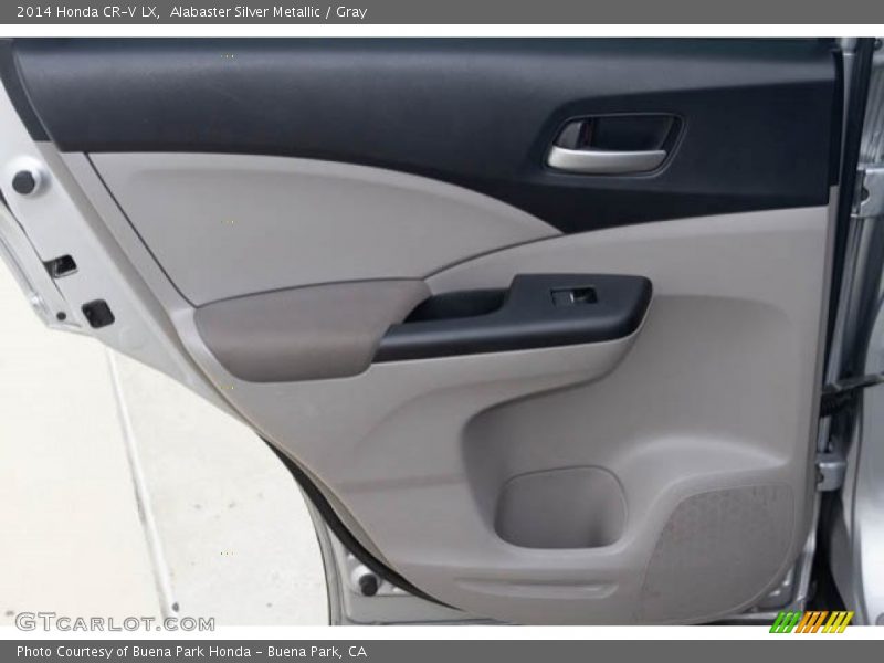 Alabaster Silver Metallic / Gray 2014 Honda CR-V LX