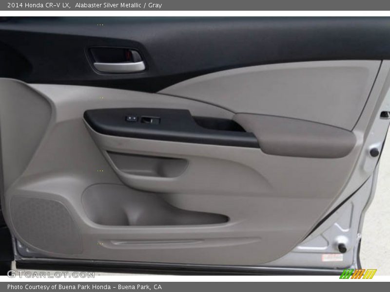 Alabaster Silver Metallic / Gray 2014 Honda CR-V LX