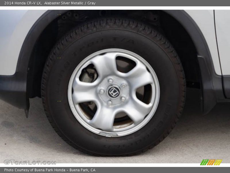 Alabaster Silver Metallic / Gray 2014 Honda CR-V LX
