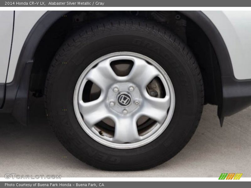 Alabaster Silver Metallic / Gray 2014 Honda CR-V LX