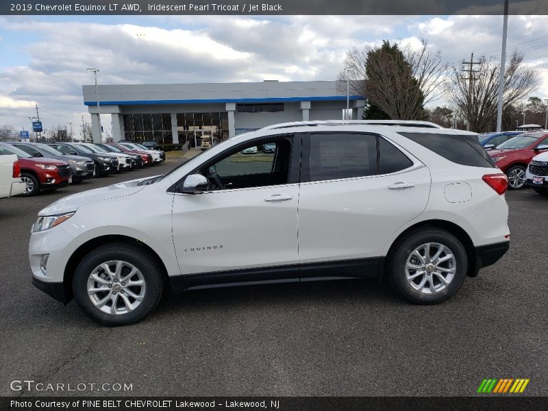 Iridescent Pearl Tricoat / Jet Black 2019 Chevrolet Equinox LT AWD