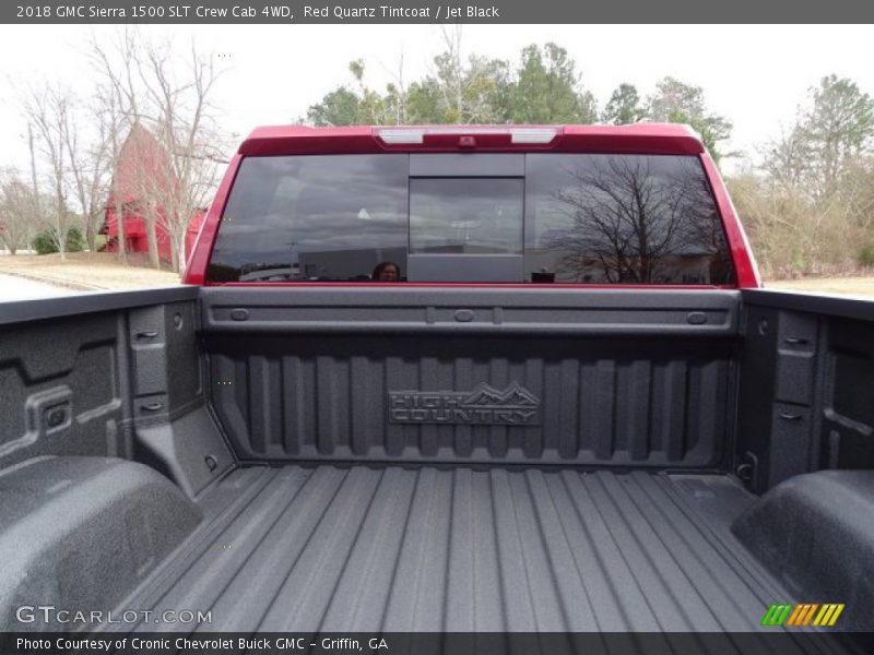Red Quartz Tintcoat / Jet Black 2018 GMC Sierra 1500 SLT Crew Cab 4WD