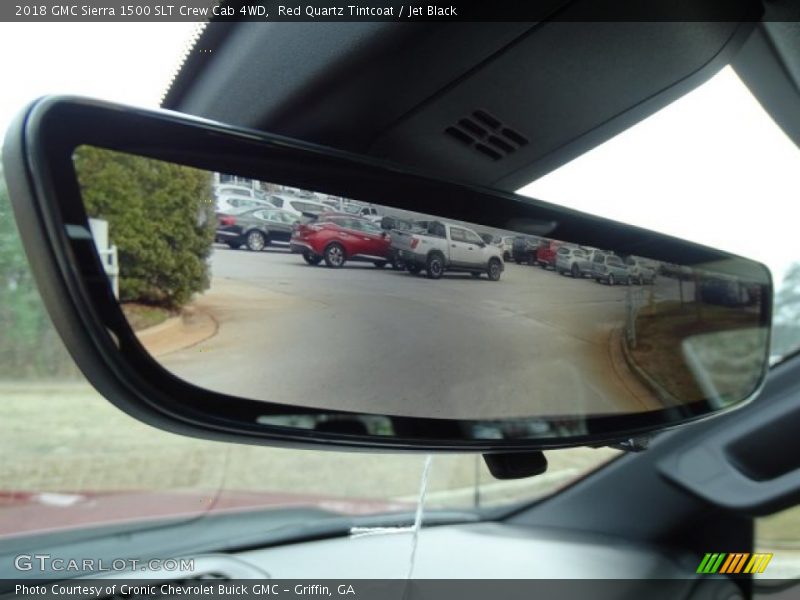 Red Quartz Tintcoat / Jet Black 2018 GMC Sierra 1500 SLT Crew Cab 4WD