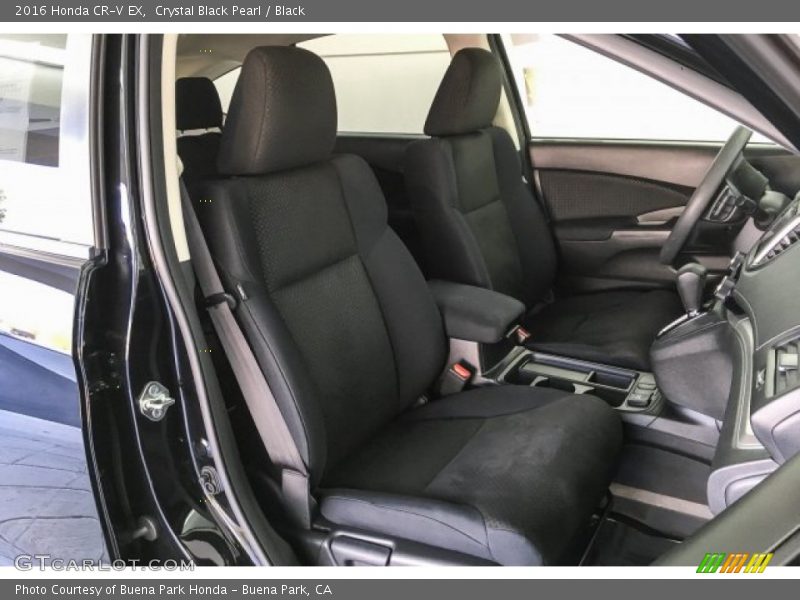 Crystal Black Pearl / Black 2016 Honda CR-V EX