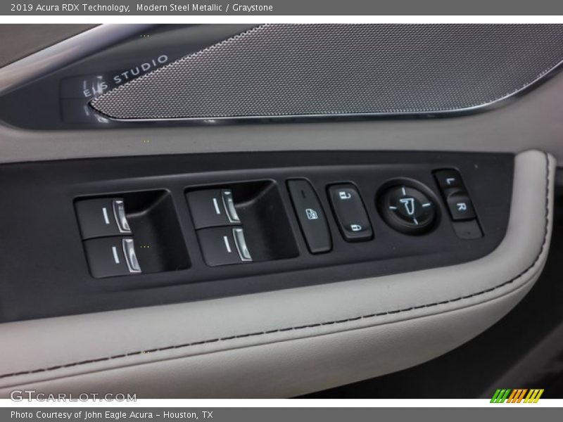 Modern Steel Metallic / Graystone 2019 Acura RDX Technology