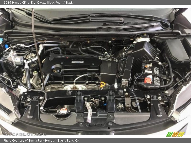 Crystal Black Pearl / Black 2016 Honda CR-V EX