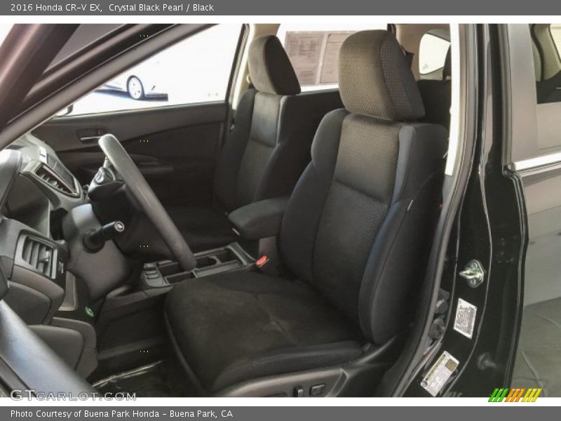 Crystal Black Pearl / Black 2016 Honda CR-V EX
