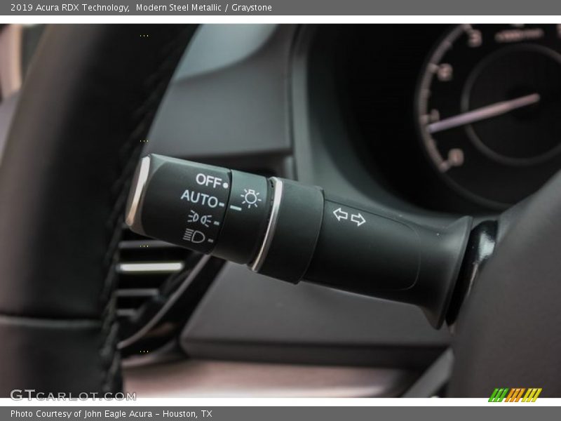 Modern Steel Metallic / Graystone 2019 Acura RDX Technology