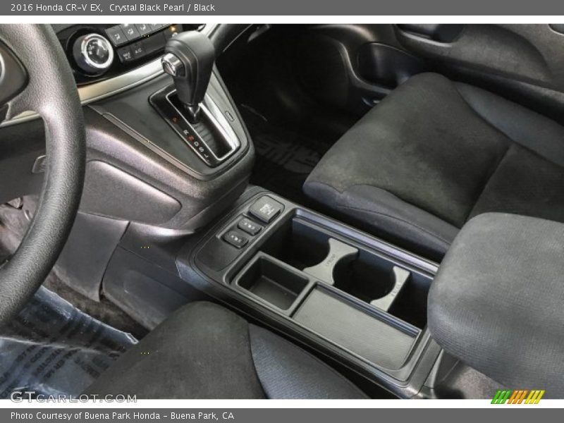 Crystal Black Pearl / Black 2016 Honda CR-V EX